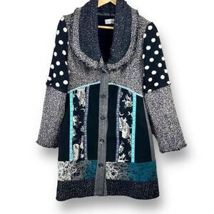 Adore patchwork‎ coat size S